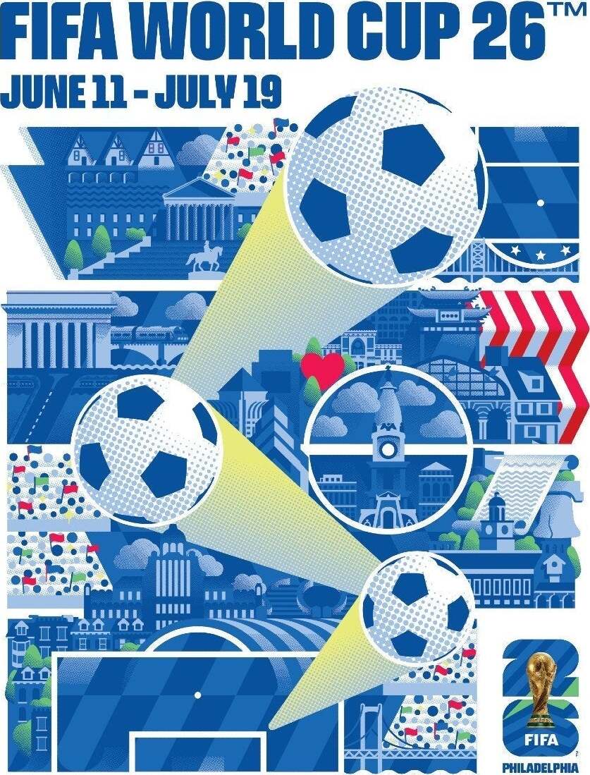 Philadelphia FIFA World Cup 26 poster