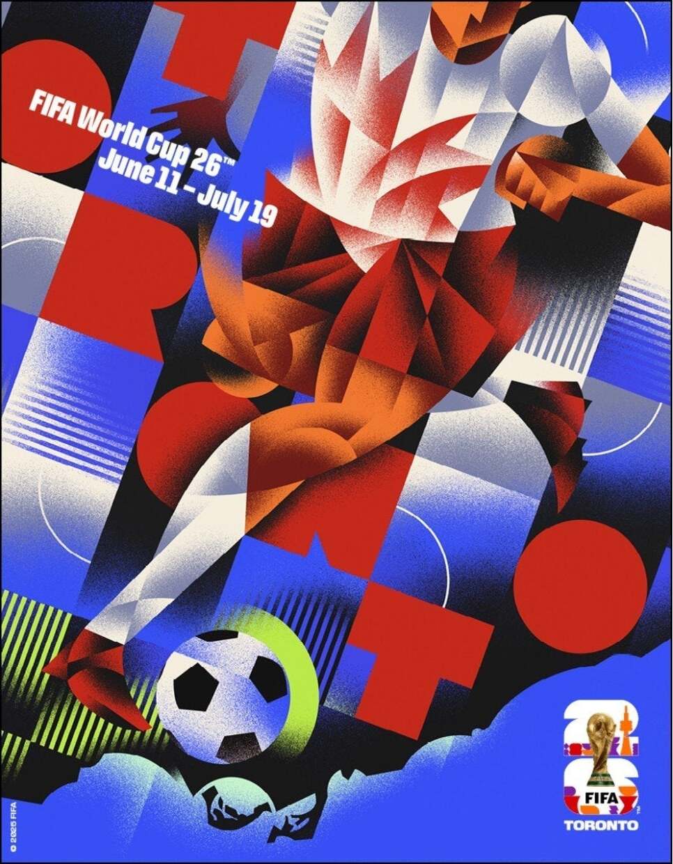 Toronto FIFA World Cup 26 poster